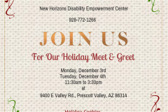 Holiday Meet & Greet social media